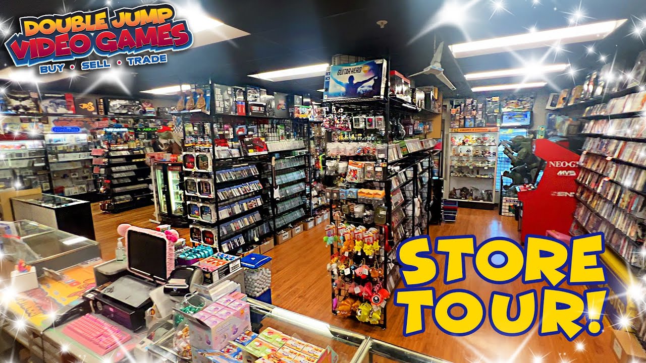 Double Jump Video Games Store Tour Summer 2023 | DJVG