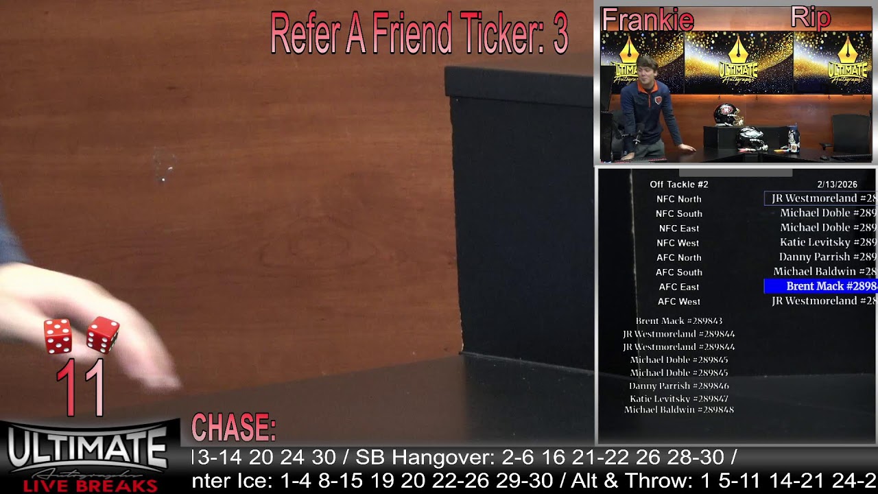Ultimate Autographs Live Breaks!