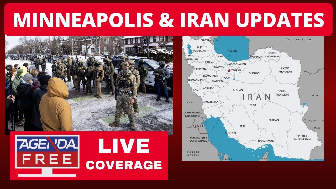 Iran Protests & Minneapolis ICE Tension - LIVE Updates & Breaking News Coverage