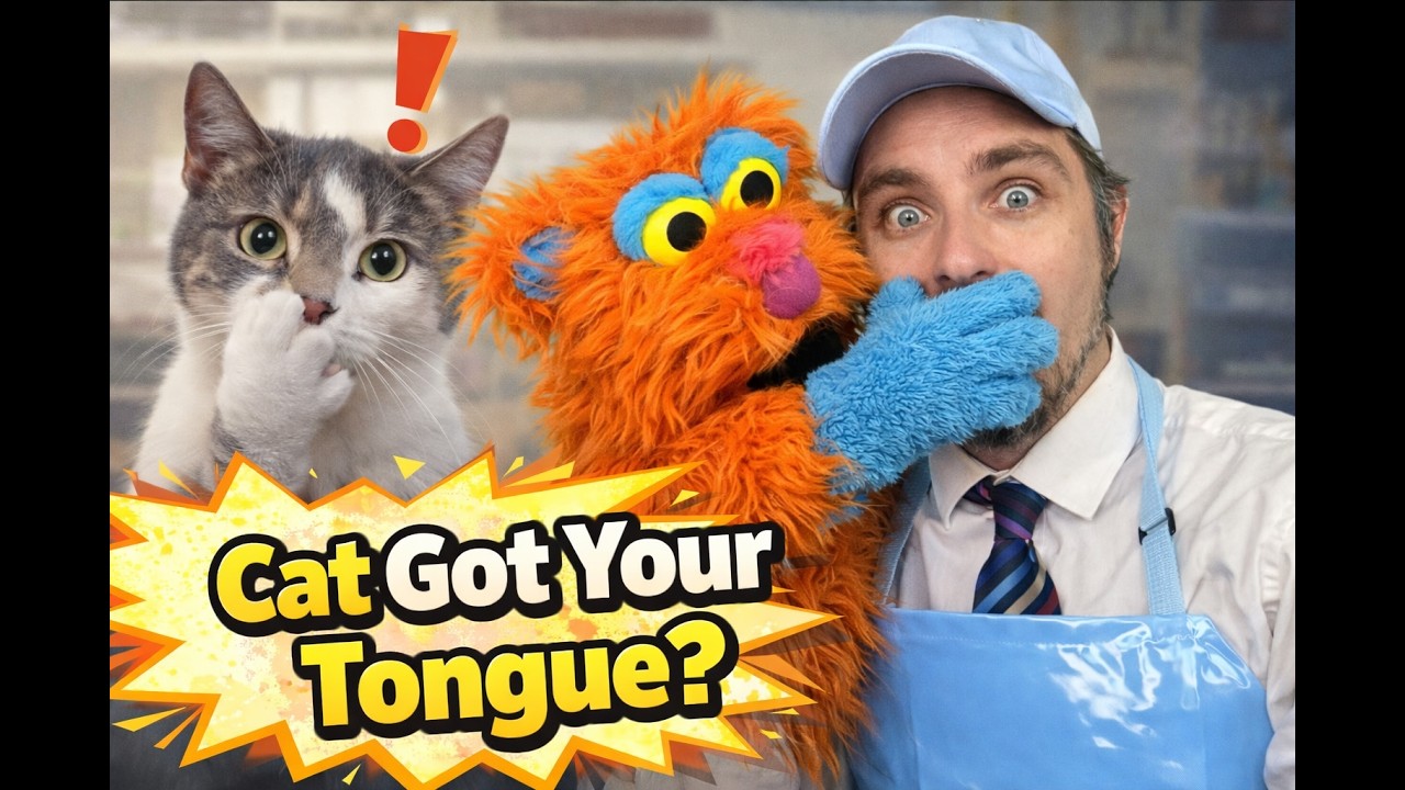 Idiom: Cat Got Your Tongue