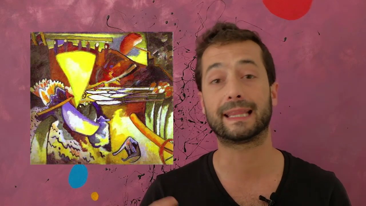 Kandinsky y la pintura abstracta. La pintura de Vanguardia 5. Marcos Yáñez