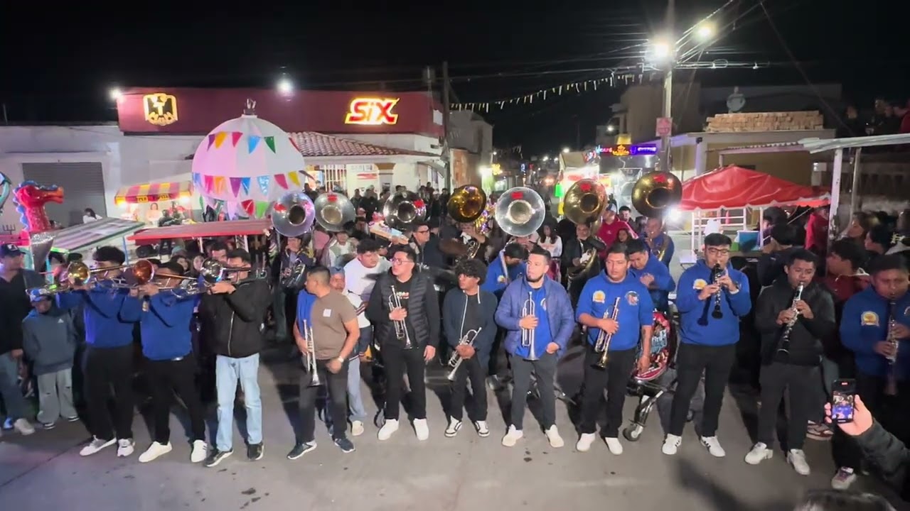 Calenda De Luces Guadalupe ETLA 2025, Banda La Selectiva De Oaxaca 