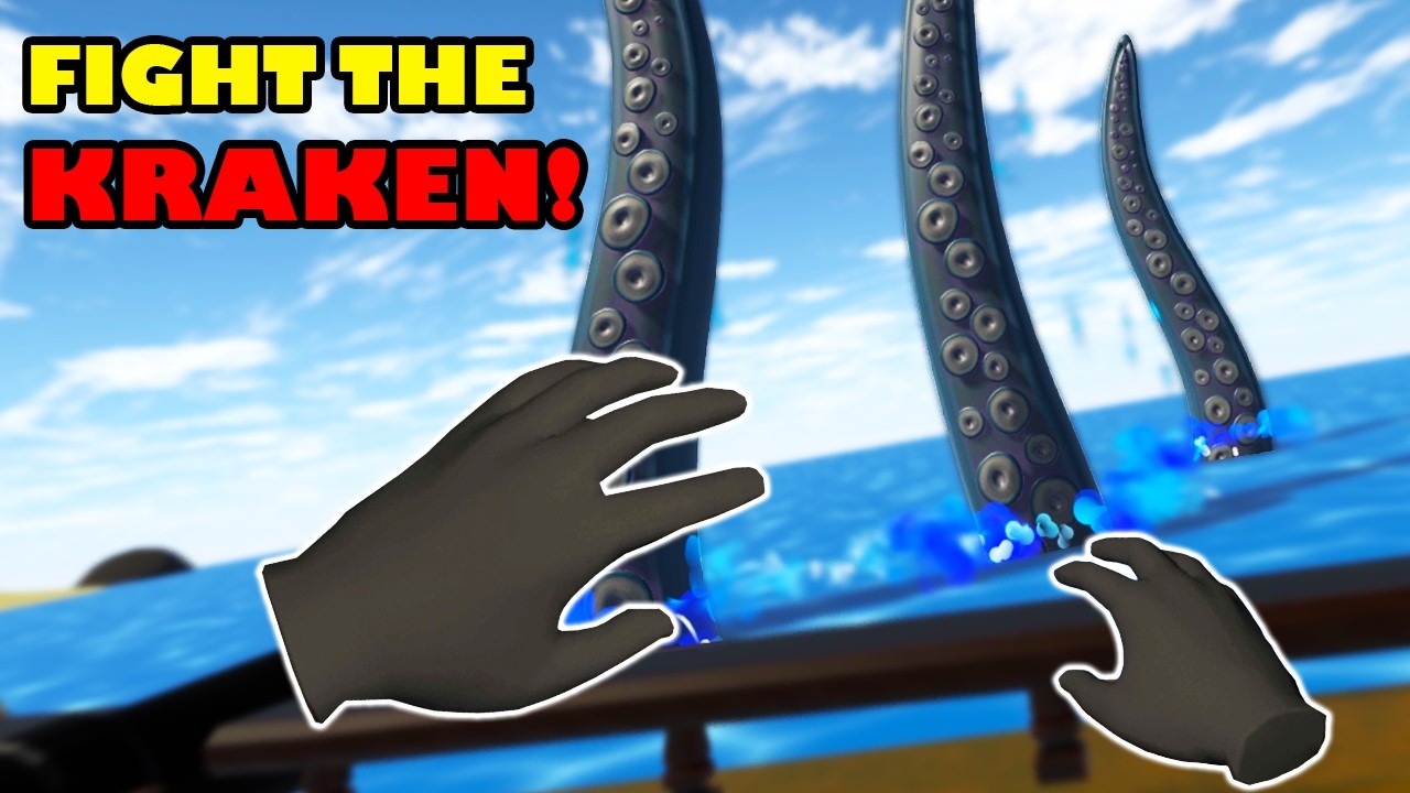This FREE VR Pirate Game Lets You Fight The KRAKEN
