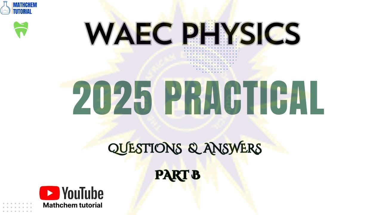 WAEC 2025 Electricity Full Graph & Predictions Explained (PART B).