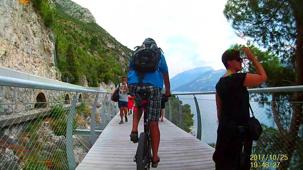 Fietspad Gardameer , Bicycle Path Lake Garda ,