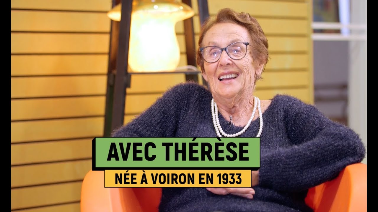 QUAND J'ÉTAIS PETITE À VOIRON AVEC THÉRÈSE BAVAZZANO Née MEZARA EN 1933
