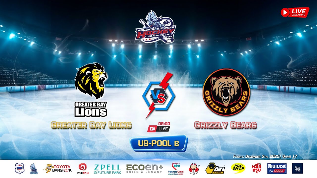 Greater Bay Lions VS Grizzly Bears | Division U9 POOL A | Game 17