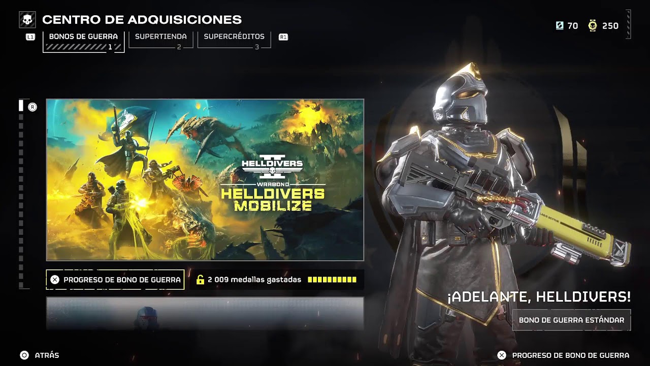 HELLDIVERS 2 - Nivel 10 - PS5
