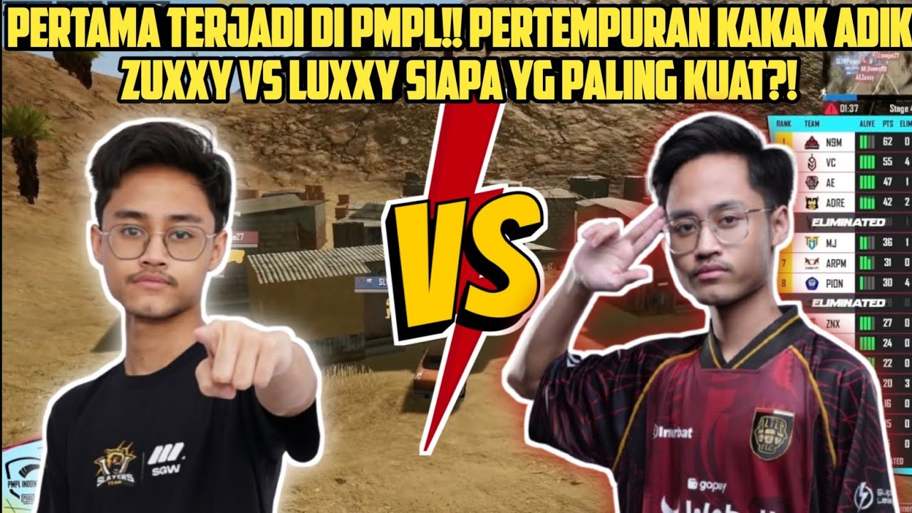 PERTAMA TERJADI DI PMPL‼️ ZUXXY VS LUXXY SIAPA PALING KUAT?! 