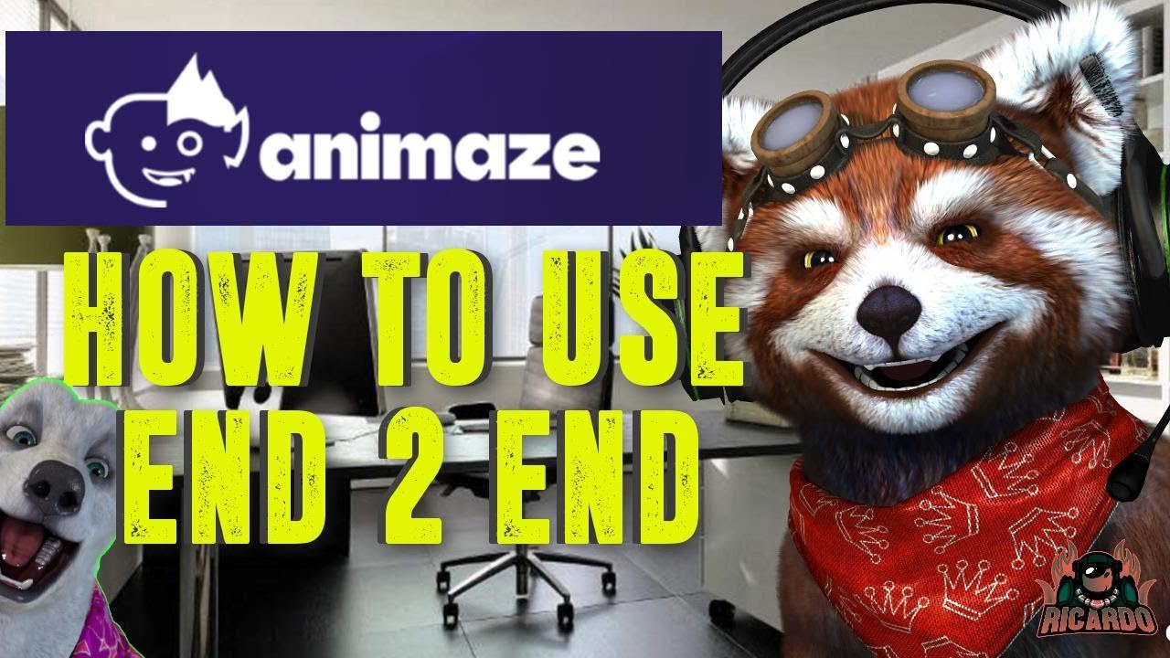 Как использовать Animaze от Facerig от начала до конца