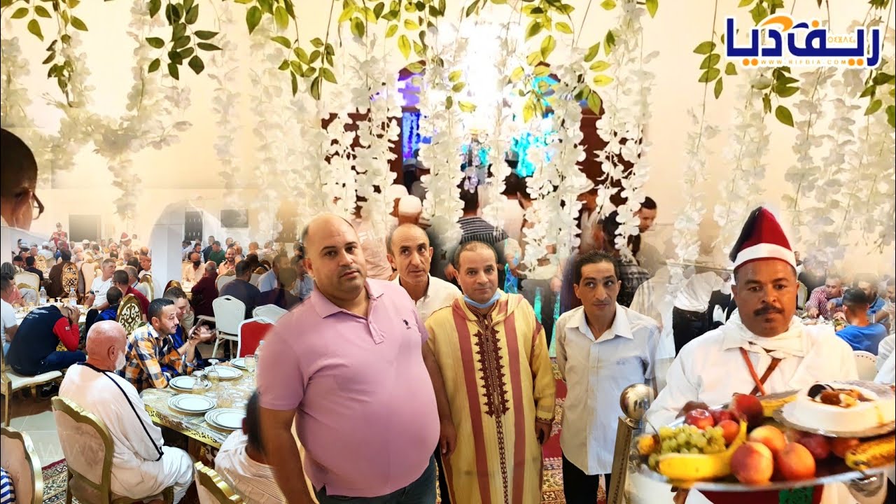 حفل عشاء يجمع أنصار امحمد أوراغ بمناسبة فوزه برئاسة جماعة بني شيكر