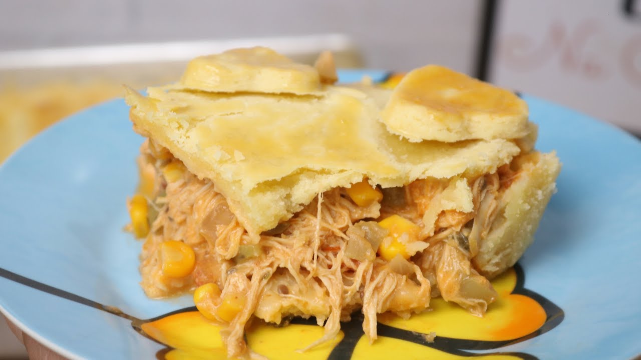 EMPADÃO DE FRANGO FÁCIL - COMO FAZER EMPADÃO DE FRANGO 