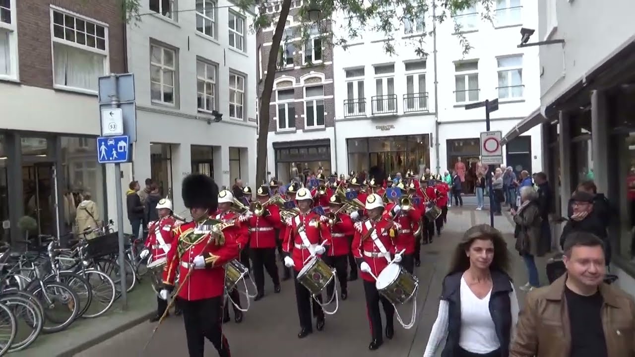 The Royal Welsh Band at streetparade 's-Hertogenbosch 2024 part 2