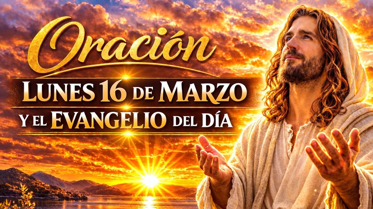 LUNES 16 DE MARZO | Escucha esta oración poderosa por un nuevo día y la palabra de hoy 🙏