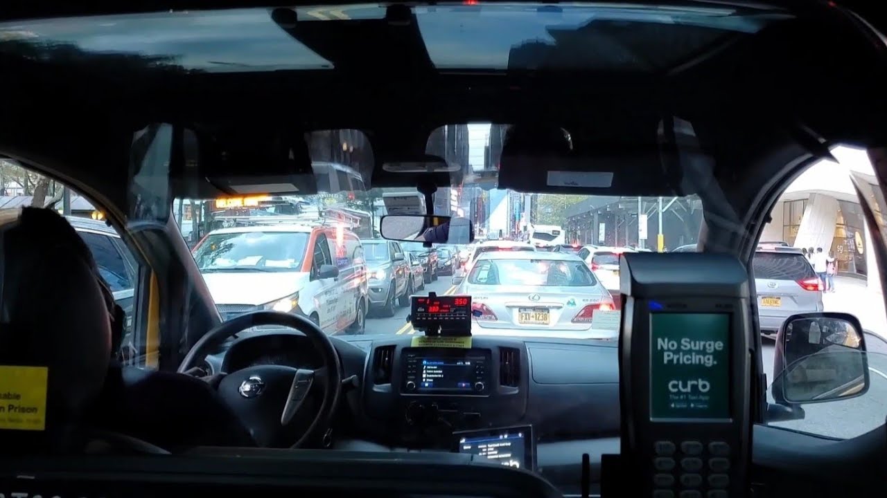 NYC cab ride 10-16-2021. Grand central to times square.