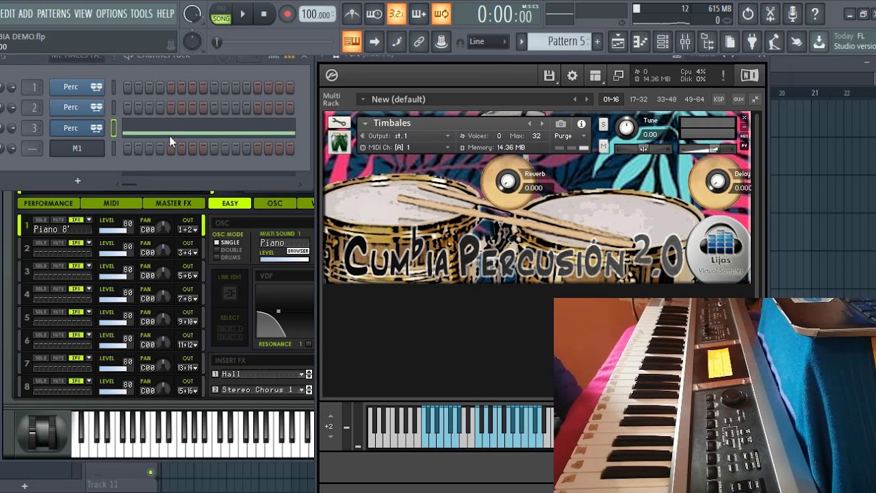 PERCUSIÓN PARA CUMBIA 2.0 GRATIS PARA KONTAKT 2020