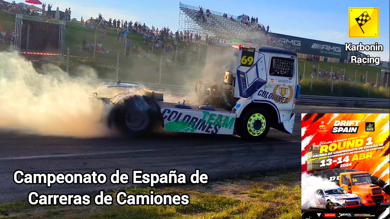 CECC Campeonato de España de Carreras de Camiones 14/04/2024 Circuito de Madrid Jarama RACE