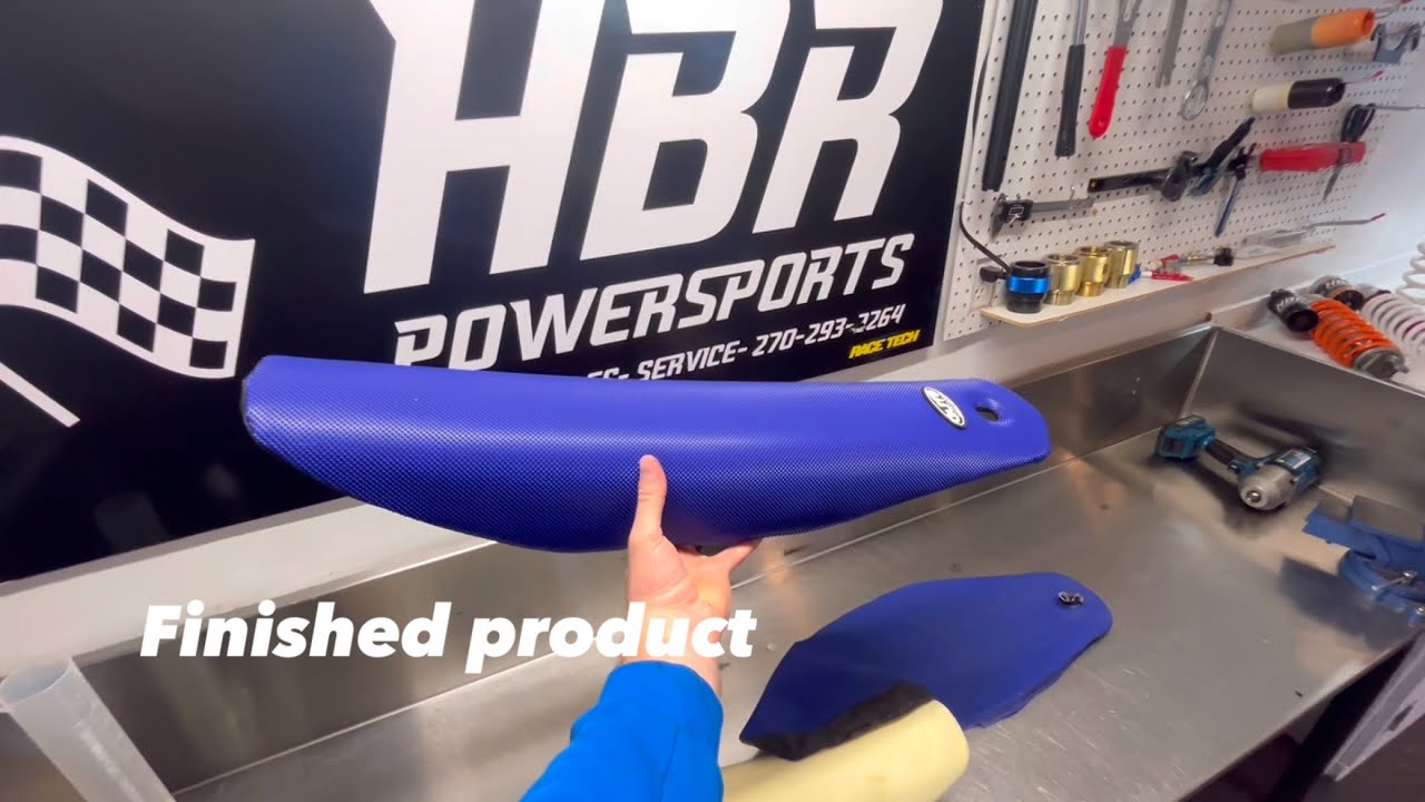 2024 Yz250/250x Dirt Bike Seat Cover & Foam Install With HBR