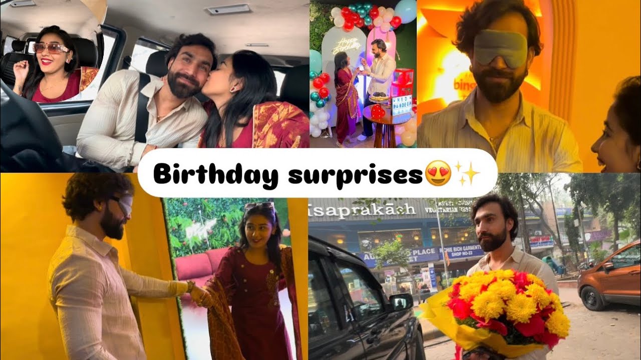 Mene diye @PARDEEP KHARERA ko pyara sa birthday surprise❤️😍|| Vishakapanwarvlogs