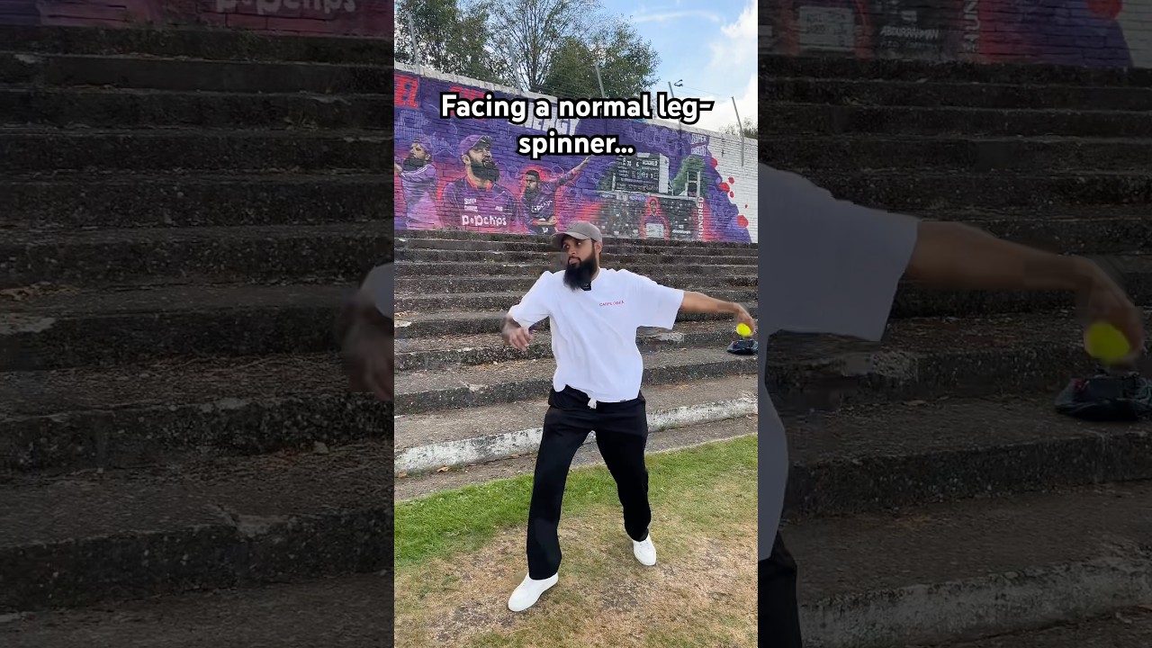 Adil Rashid vs 13 Year Old Leg-Spinner&hellip; #cricket #englandcricket