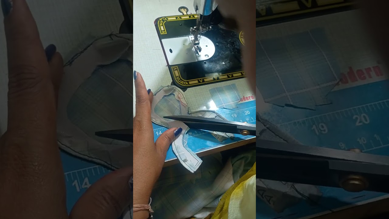 Neck types stitching with bakaram#tailoring#training#trending#viral vedio# like&subscribe mychannel 