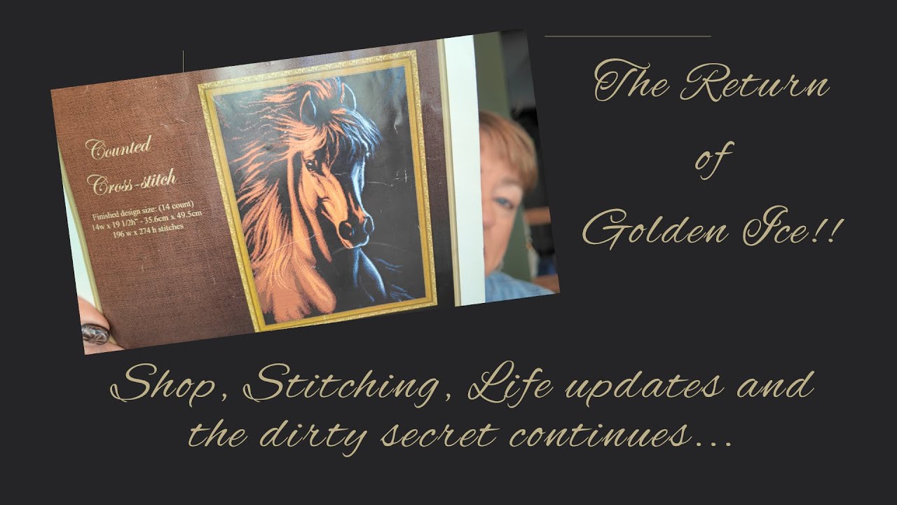 Floss Tube #114 Shop, Life, Stitching Updates and the Dirty Secret continues