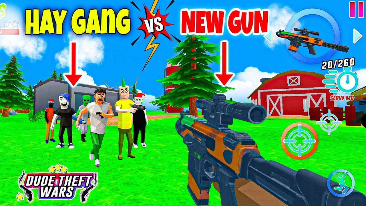 New Mysterious Gun vs Hay Gang – What Happened?! 😱