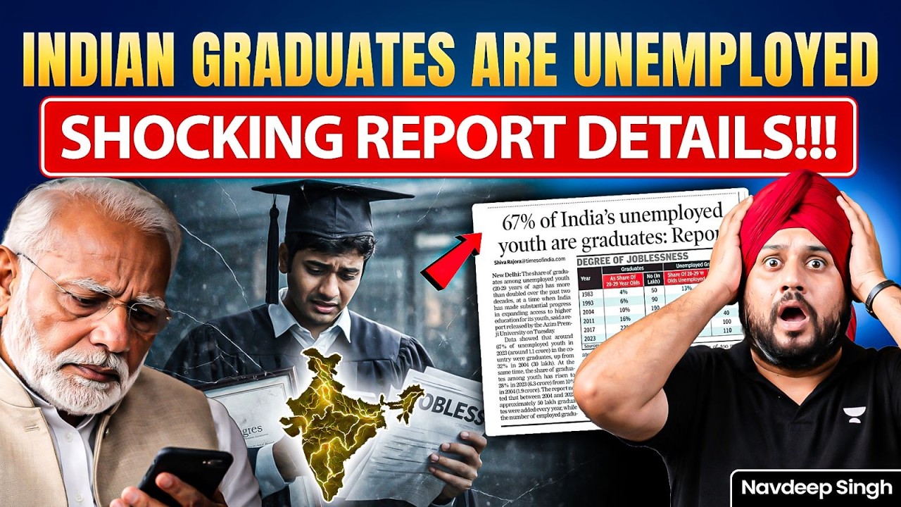 67% of India&rsquo;s Unemployed are Graduates? The Dark Reality of 2026