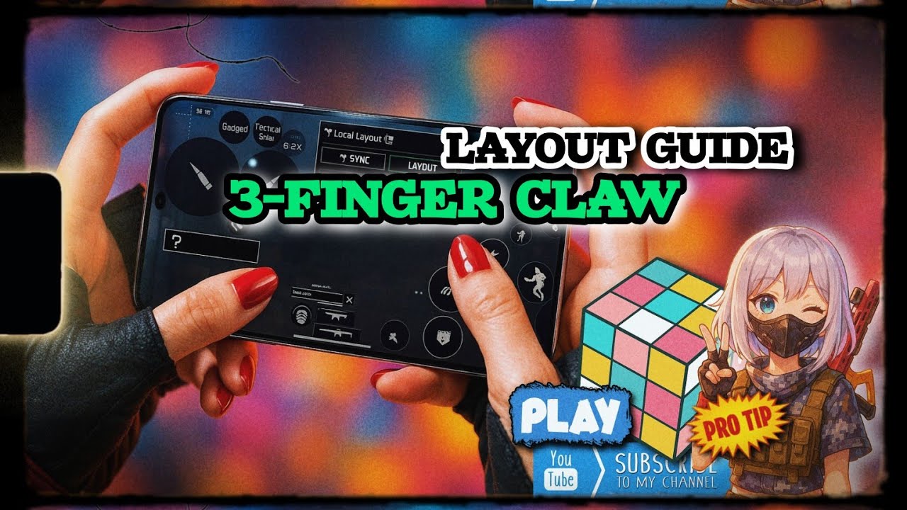 DELTA FORCE MOBILE | 3-FINGER CLAW LAYOUT GUIDE + PRO TIPS