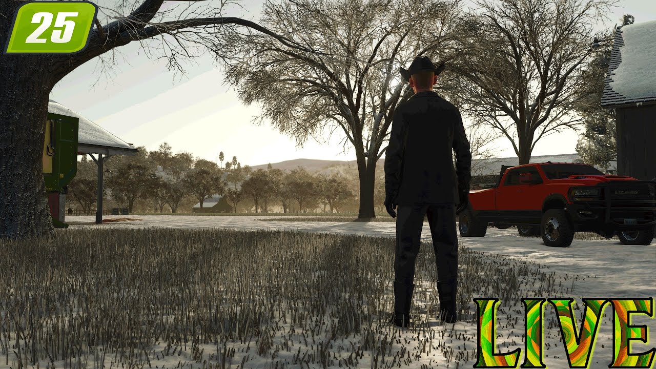 LOGGING and HAY BALING! Farming Simulator 25 REDCORN LIVE