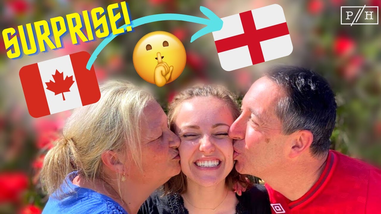 SURPRISING MY FAMILY IN ENGLAND WITH MY FIANCE