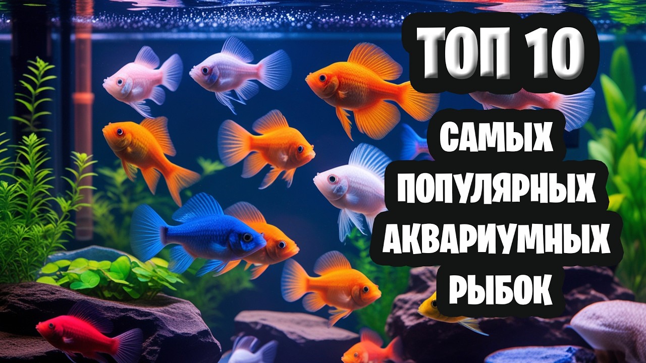 ТОП-10 самых популярных и неприхотливых аквариумных рыбок: и их интересные факты