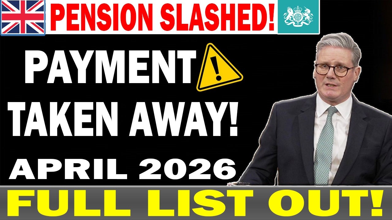 🚨 APRIL PENSION ALERT! | Thousands Face Payment Cuts | FULL UK LIST EXPOSED 💸