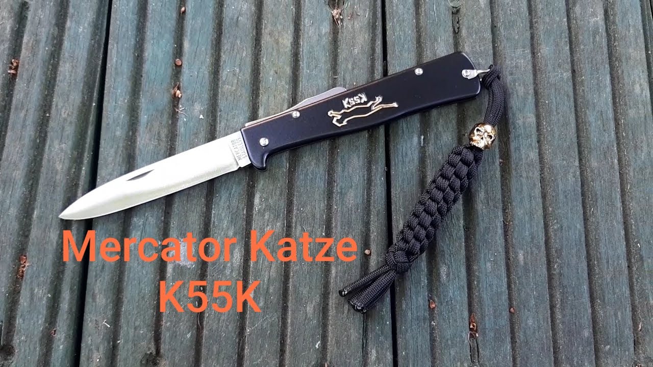 Mercator Katze K55K | Black Cat Knife | Review