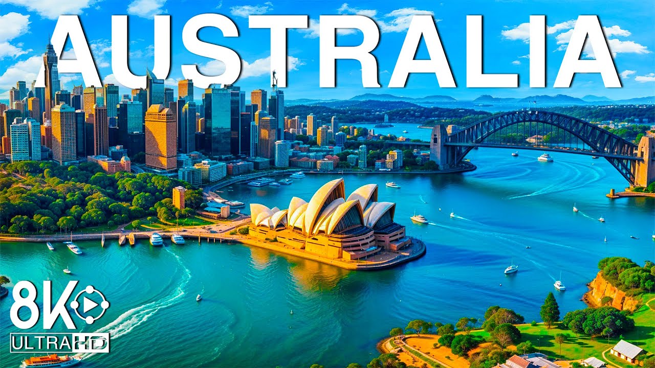 Wonders of Australia | The Most Amazing Reefs, Outback & Scenic Landscapes | Travel 8K UHD Video