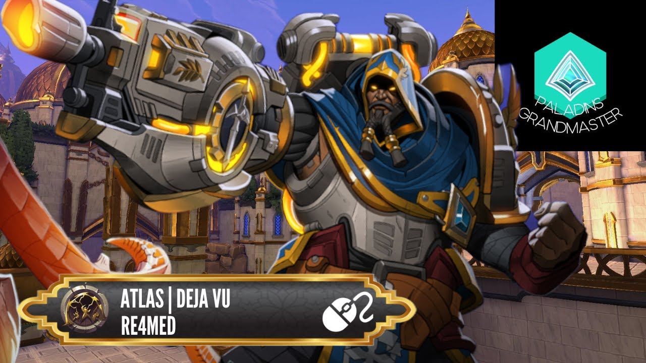 27 Kills PRO Atlas : Is this the best Atlas Game ? (Re4med) Paladins Grandmaster