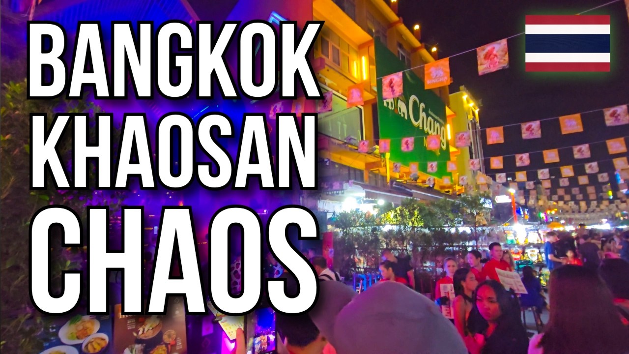 Bangkok's Loudest Street: The Raw Reality of Khaosan Road