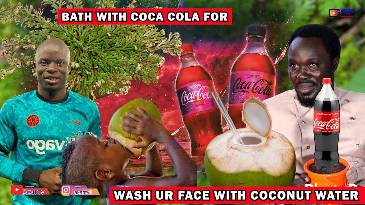 BATH WITH COCA COLA, WASH UR FACE WITH COCONUT WATER & SEE THIS MIRACLE.RESURRECTION PLANT & KANTE