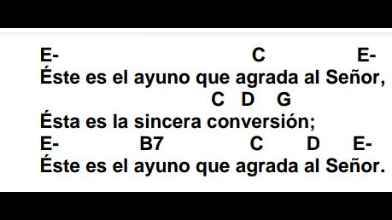 ESTE ES EL AYUNO – ANTONIO ALCALDE