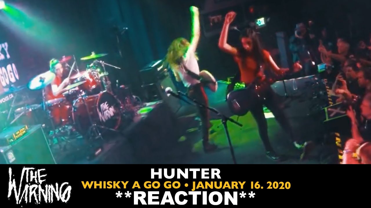 Musicians REACT to The Warning: Hunter (2020 Whisky A Go Go)