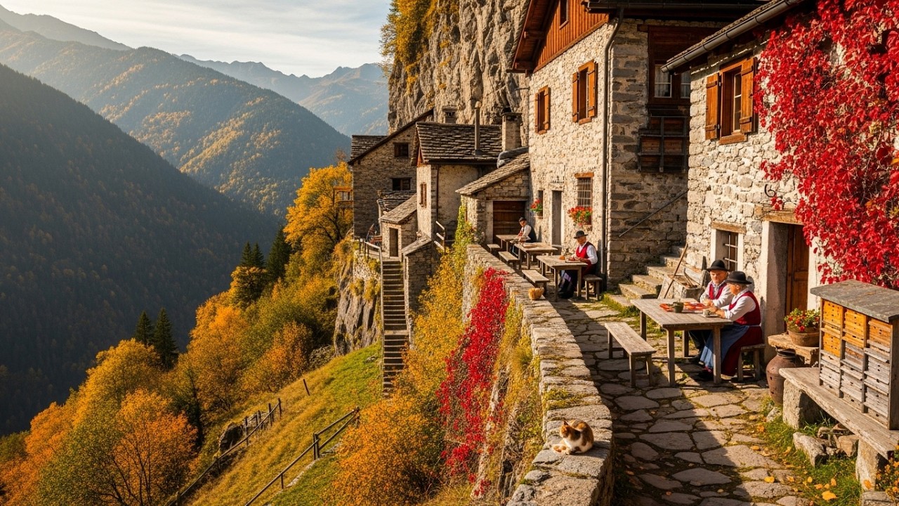 WHERE AUTUMN TURNS TO GOLD — DISCOVER SWITZERLAND’S MOST STUNNING ALPINE VILLAGES