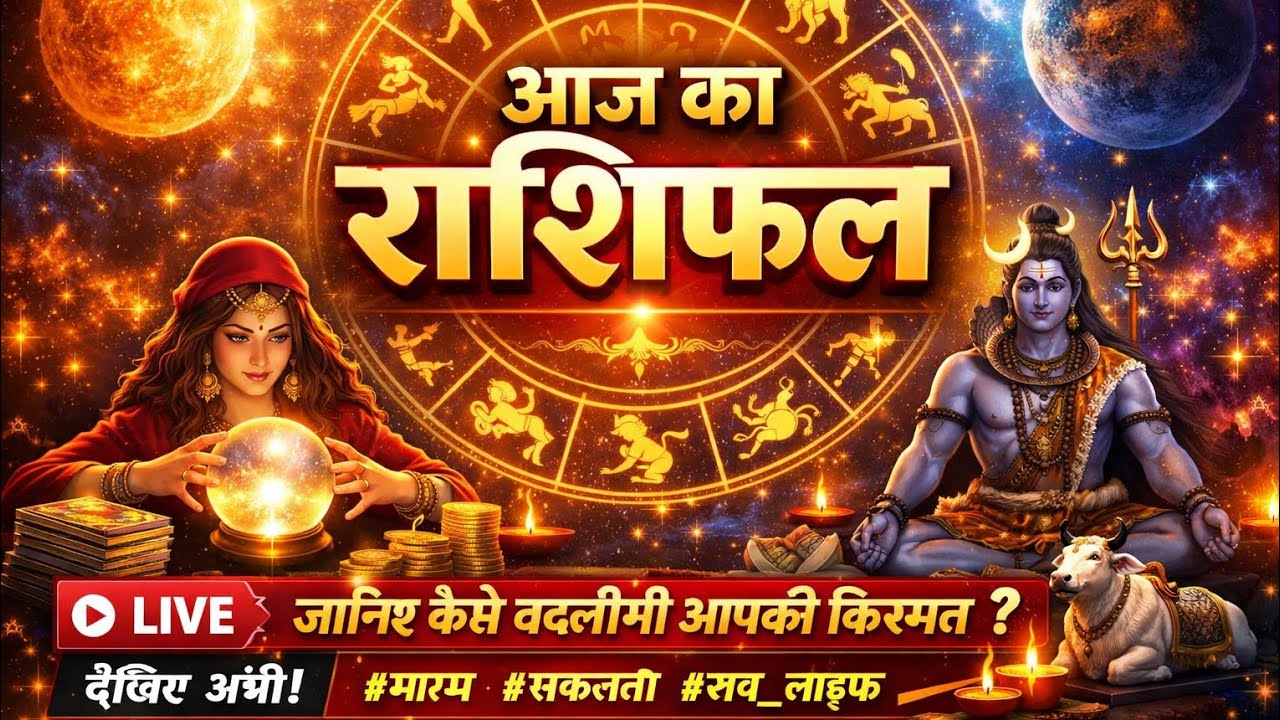 🔴 आज का राशिफल 🔮किस राशि की किस्मत चमकेगी?LIVE भविष्यवाणीojasvi and naksh vlog is live!