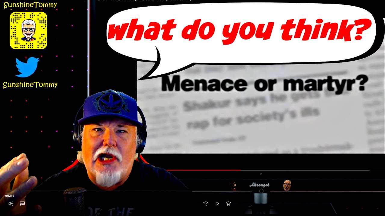 Gramps Reacts to 2pac - Starin' Through My Rear View (Music Video)