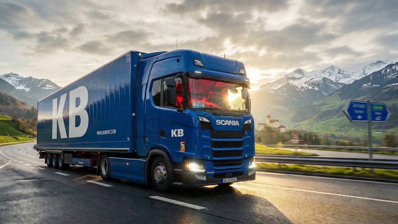 UK/European Trucking. #38 Belfast & Beyond 