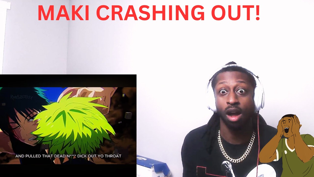 Лучший Crash Out в аниме! | Hood JJK: Culling Game &ndash; Реакция на Crash Out Maki