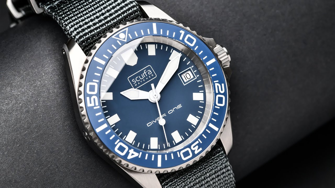 Scurfa Watches - MS24 Blue Diver One Limited Edition