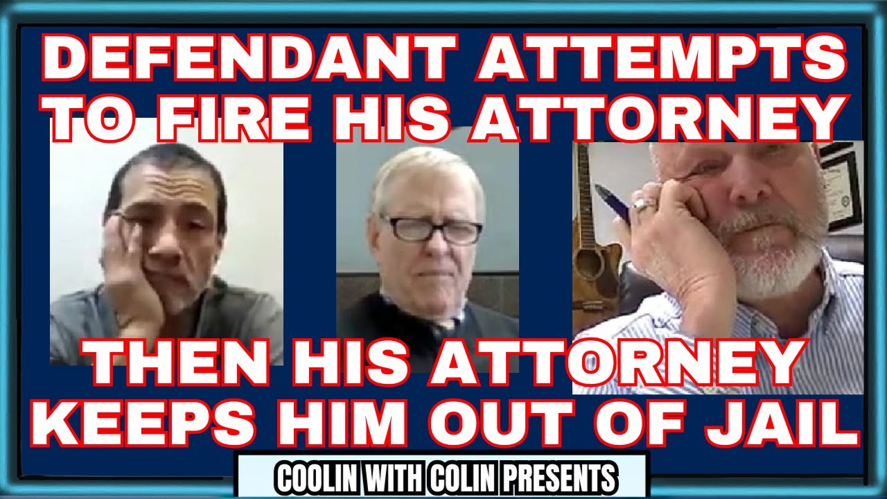 Defendant Attempts To Fire His Attorney Who Still Tries To Keep Him Out Of Jail