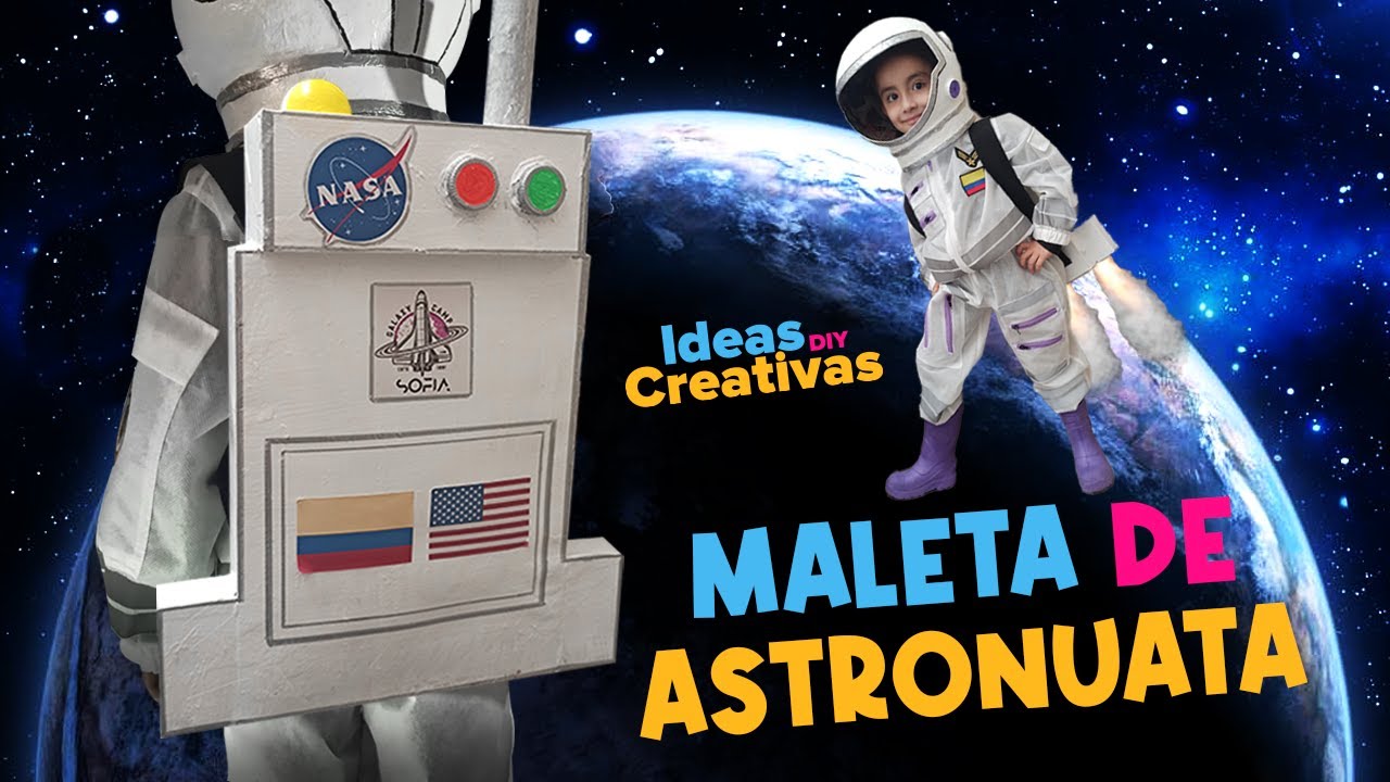 ¡Crea tu propio disfraz de astronauta! Ideas Creativas DIY