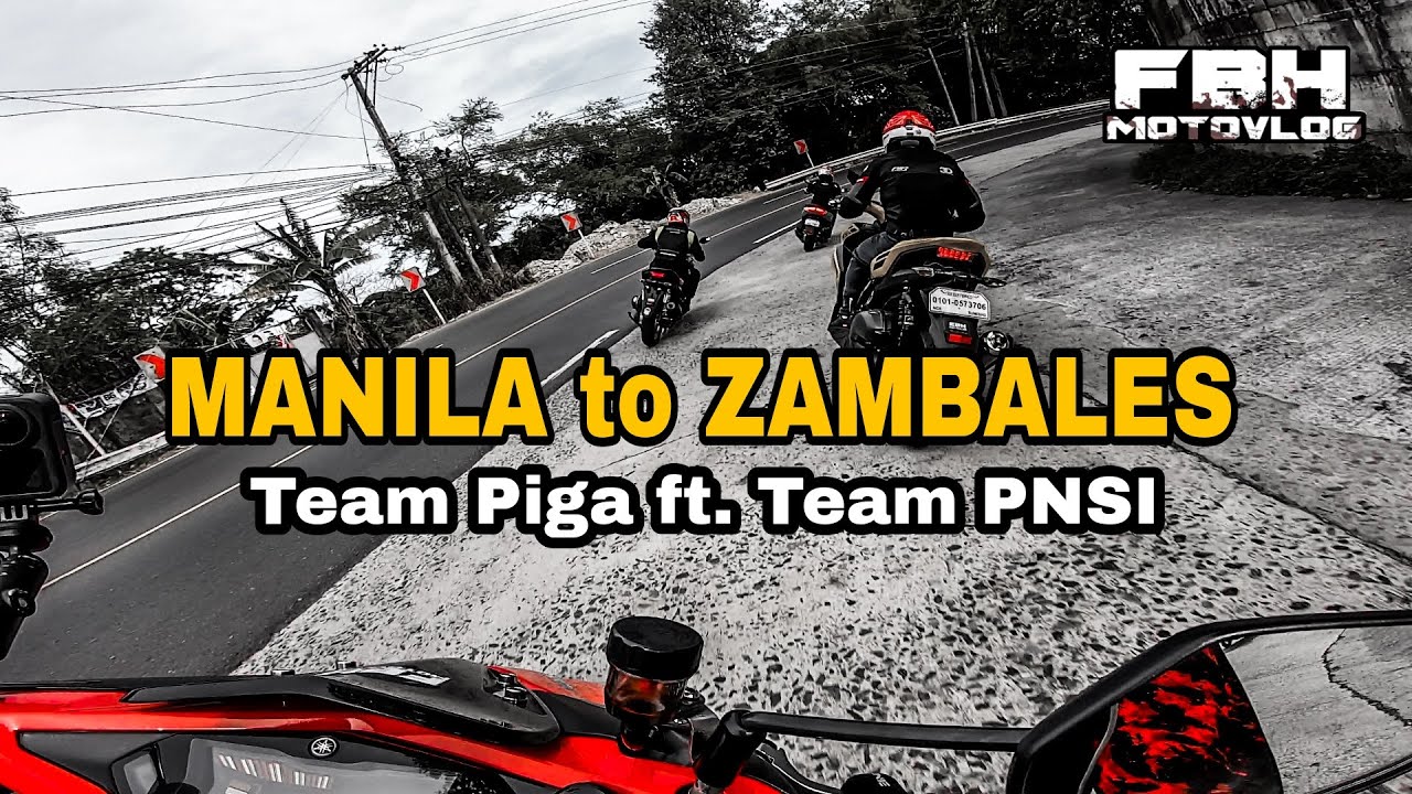 Manila to ZAMBALES Ride | Celebration Ride with Team Navy PNSI | Aerox 208cc