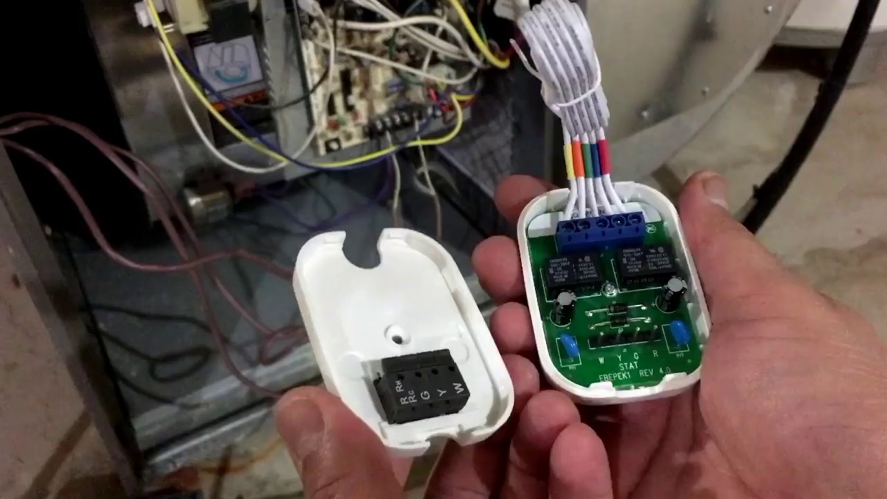 Ecobee3 Install with Power Extender Kit PEK